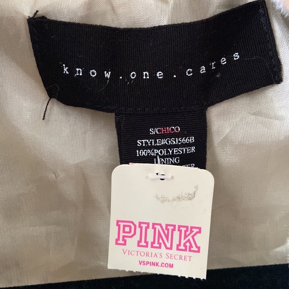 No.One.Cares. New Leopard Print Bomber Jacket  Fuzzy Soft Short Crop Size S - Picture 5 of 9